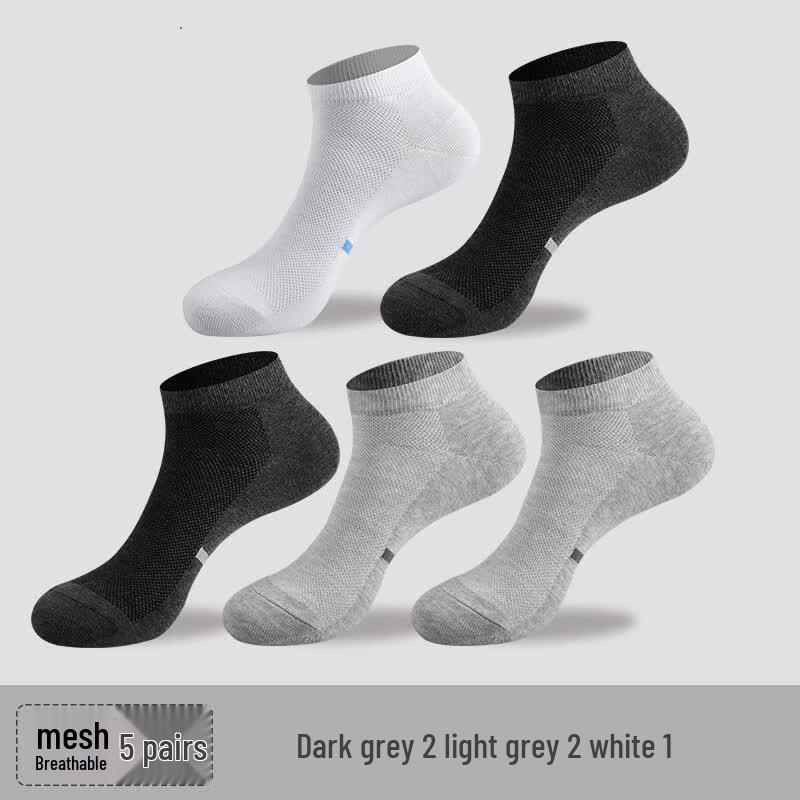 Langsha Men s Thin Short Cotton Socks
