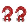 2PCS RC Tow Hook RC Simulation Climbing Car Zinc Alloy Tow Hook for 1:10 Axial SCX10 for Traxxas D90 for Redcat