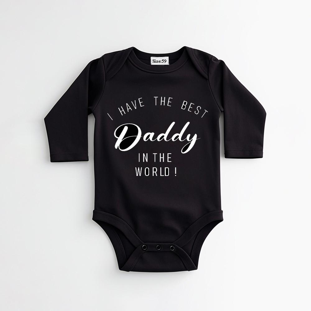 Maßgeschneiderte Baby Bodysuits zum 1. Geburtstag 100% Baumwolle Neugeborenen Baby Einteiler Säuglingskleidung