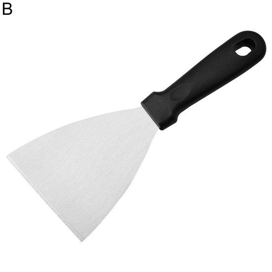 Stainless Steel Frying Spatula Easy Hanging Multi-functional Good Grip Pancake Fish Spatula for Restaurant