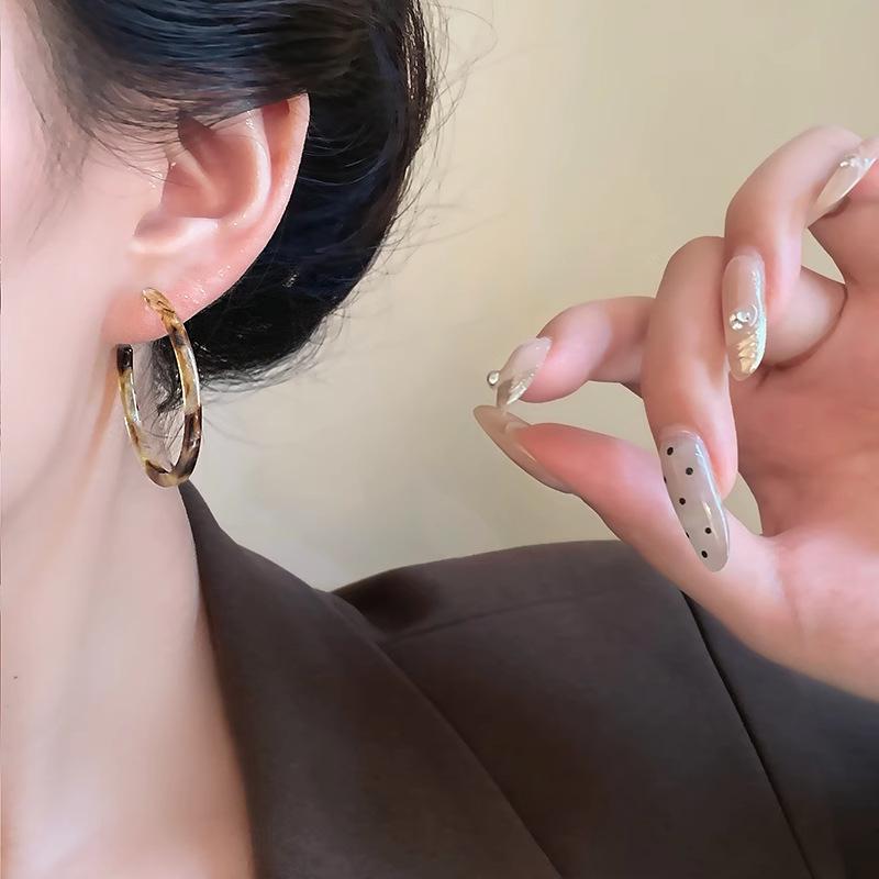 Spicy Girl Vibe: 2025 Sweet & Cool Niche Tassel Earrings - Chic & Slimming Long Design