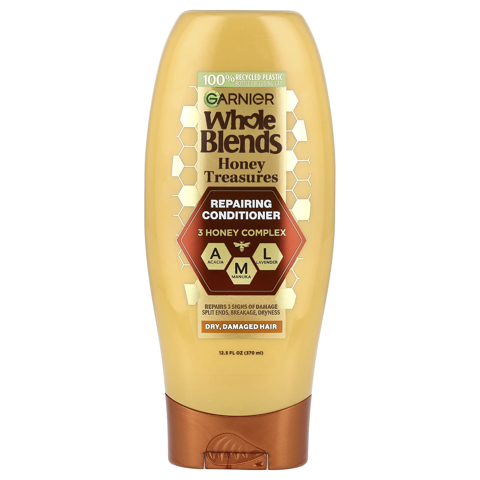 

Whole Blends, Honey Treasure Repairing Conditioner, 12.5 Fl Oz (370 Ml)