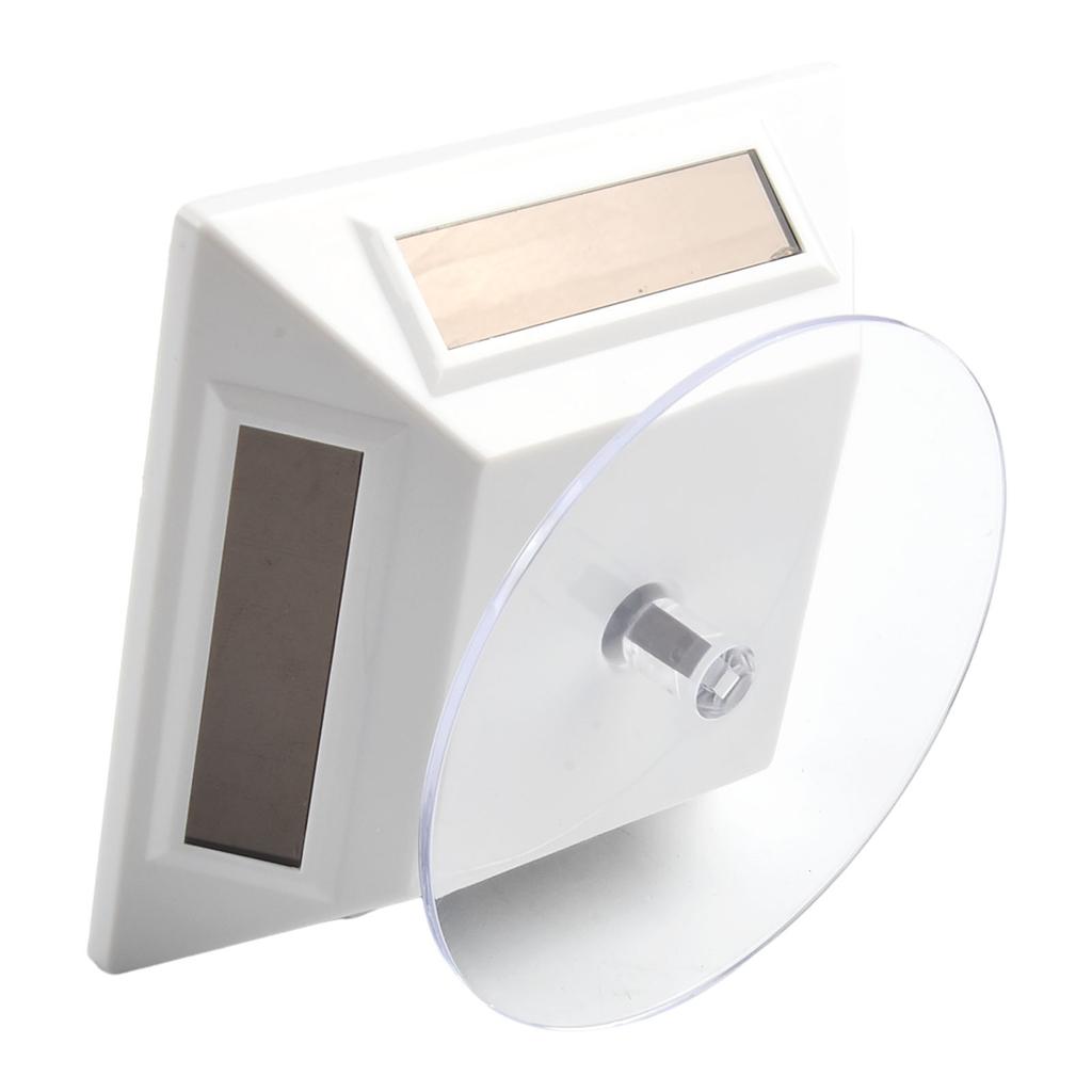 Solar Powered For 360 Degree Rotating Display Stand for Jewelry Watches Mobile Phones and Products with Turntable Base