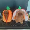 8-Inch Turnip Strawberry Kapibara Capybara Doll Plush Toy Scratching Machine Throwing