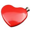 Frasco de quadril em formato de coração de amor 4-5oz design de coração vermelho frasco de quadril de banana formato de lábios frasco pequeno criativo
