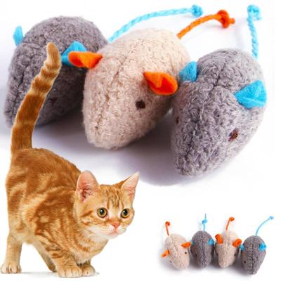 6Pcs/Lot Pet Toy Catnip Mice Cats Toys Fun Plush Mouse Cat Toy For Kitten Cute Plush Interactive False Mouse Pet Cat Accessories