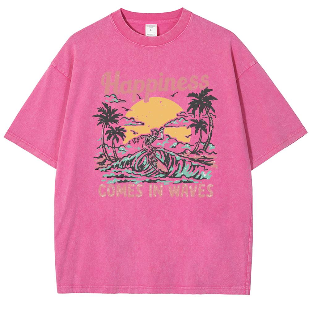 Letní dámské tričko s krátkým rukávem, monogramovým potiskem, nadměrné velikosti, prané džínové, unisex, retro trendové oblečení pro muže