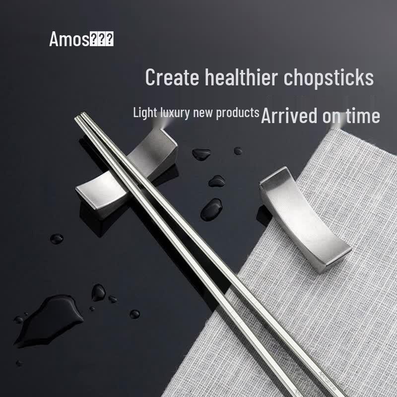 Amos CJK01B(Ti) Pure Titanium Chopsticks