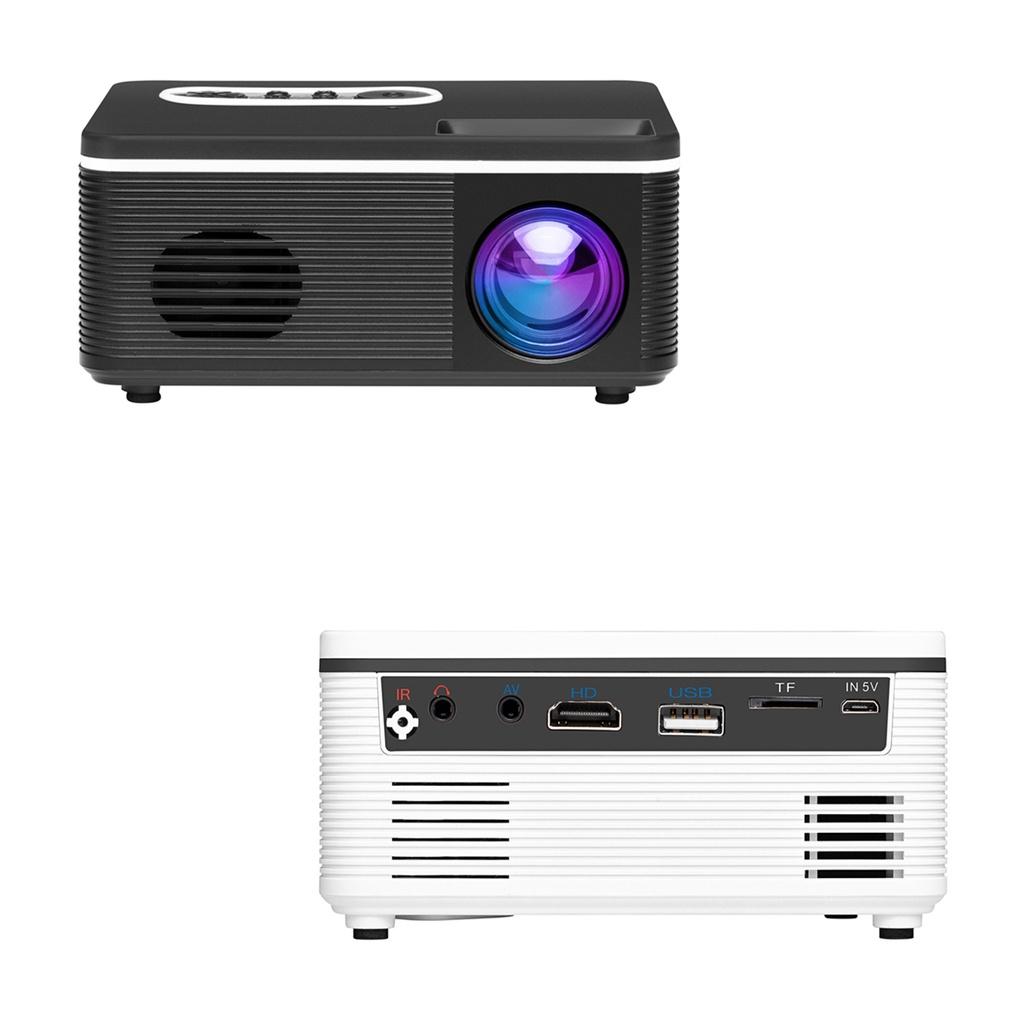 30000 hodin 1080P HD LED Přenosný projektor 320x240 Rozlišení Multimediální Domácí kino Filmový Projektor Video Divadlo