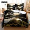 Beautiful  Scenery Bedding Set Duvet Cover Set 3D Bedding Digital Printing Bed Linen Queen Size Bedding Set