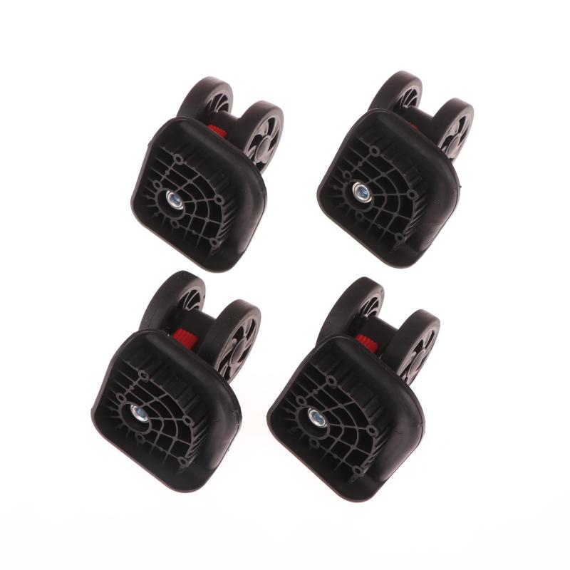 

1/2 пары Колесо для чемодана, колесо для багажа, набор для ремонта чемодана, износостойкое, вращающееся на 360 градусов, сменное, съемное 2pairs