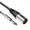 6.35mm to XLR Female Unbalanced Microphone Cable, Audio Mixer Cable - Available in 1.5m/3m/5m/10m Lengths