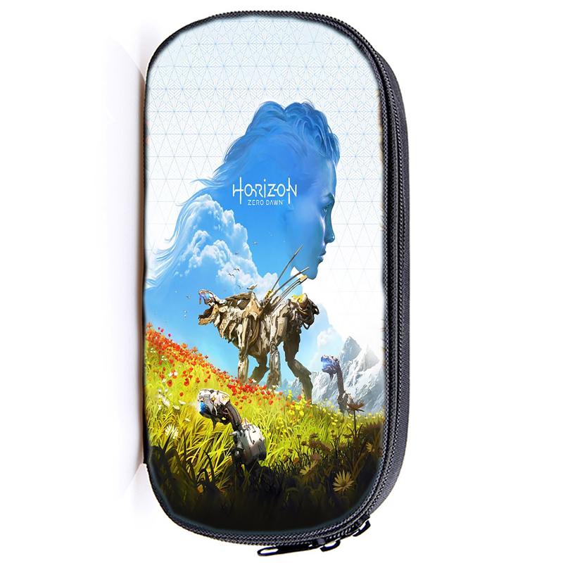 Horizon Forbidden West Pencil Case Estuches School Pencil Box Pencilcase Pencil Bag School Supplies Stationery Make Up Bag