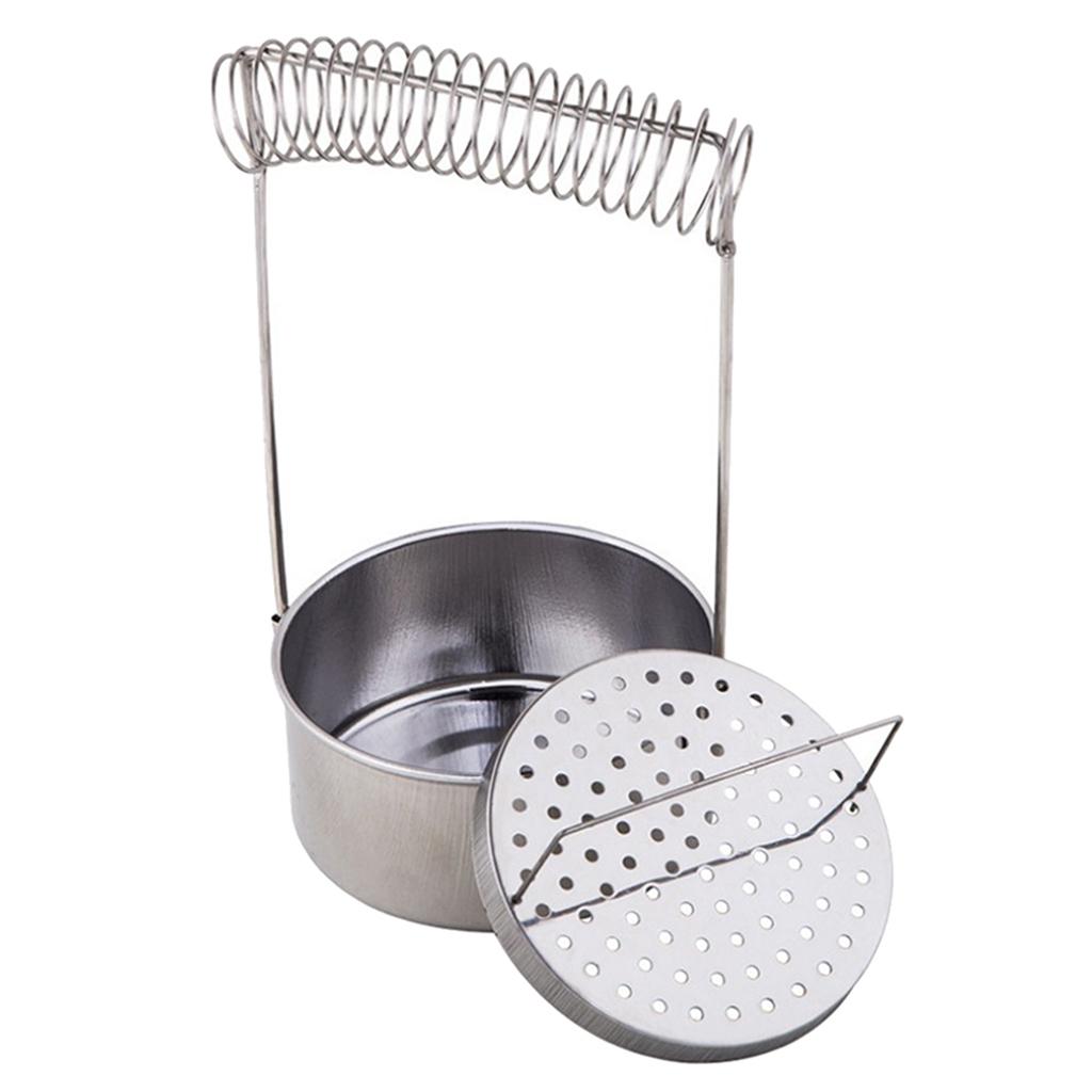 Stainless Steel Paint Brush Washer Cleaner Cleaning Pot Oil Painting Washing Bucket Wash Pen Holder Art Supplies Tool