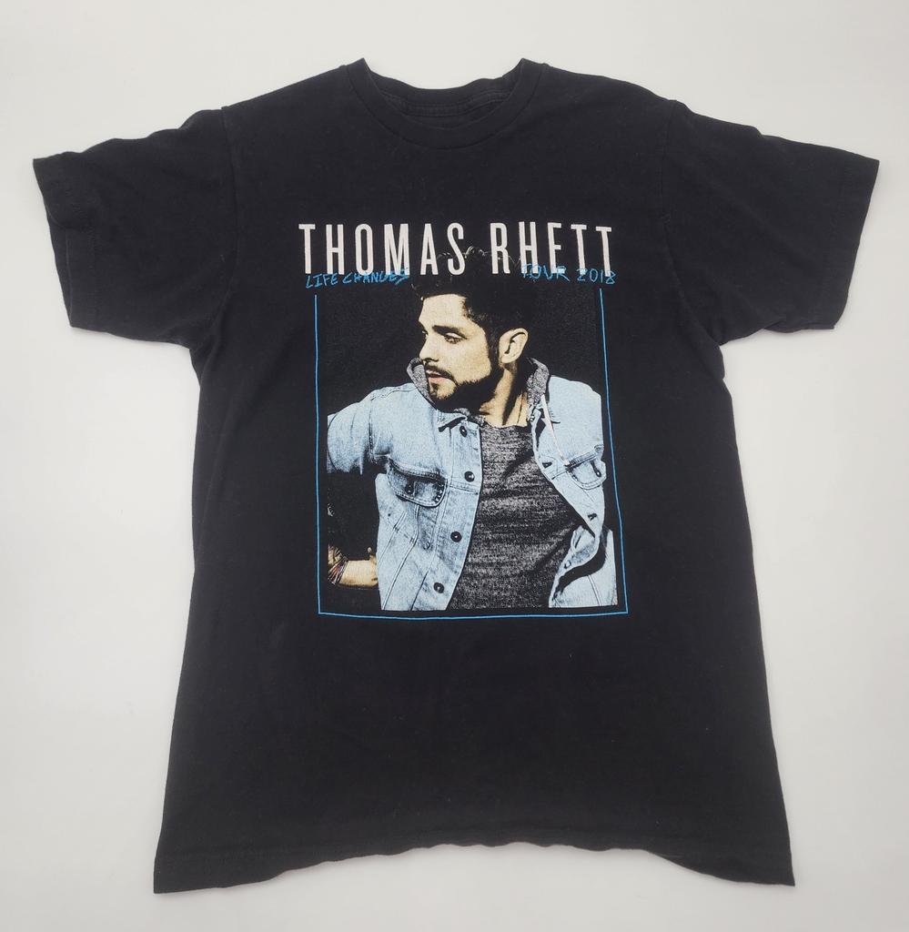 Thomas Rhett Official 2018 Life Changes Tour-Country T-Shirt-Black M Unisex T-Shirt