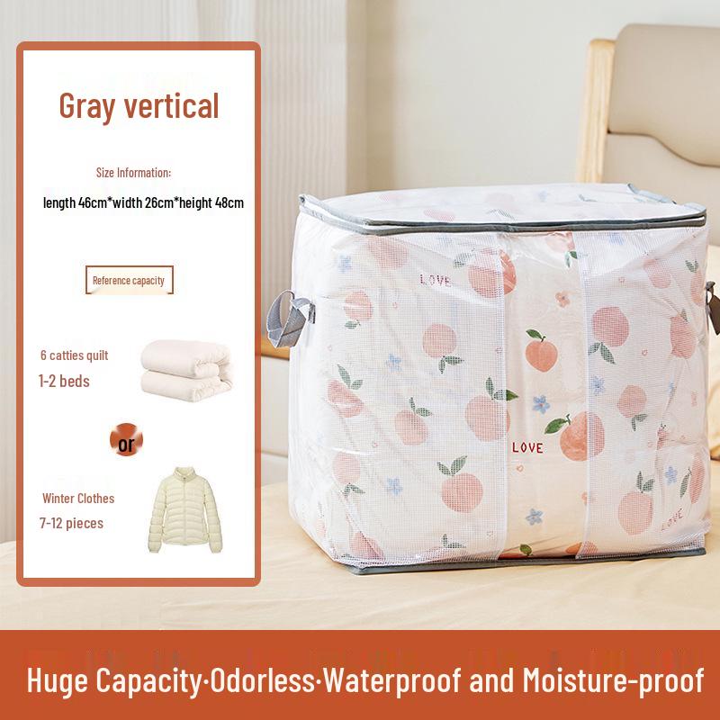 Moisture-Proof Mildew-Resistant Large-Capacity Clothing Storage Bag for Moving and Packing