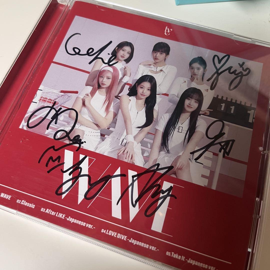 

[USED] IVE WAVE autographed CD