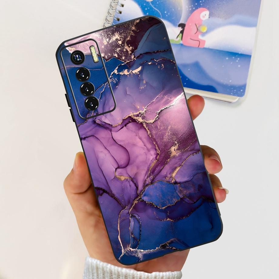 Étui pour Tecno Camon 17 P Housse de Téléphone CG7 CG7n Silicone Souple Funda Pare-chocs pour Camon 17 PRO Camon17 Étuis Coque Transparente Nouvelle Mode