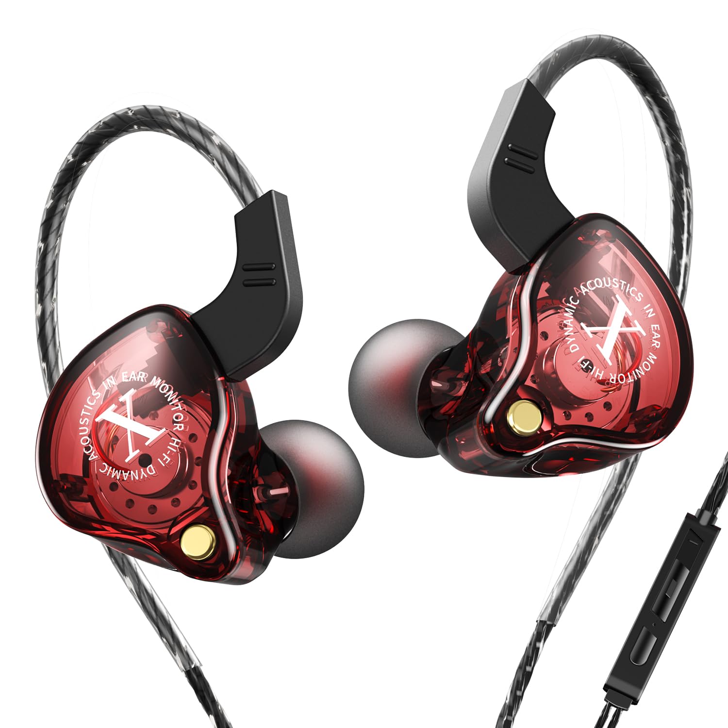 

HiFi Sound Gaming Earphones with Gaming Canal Heavy Sound Leak Easy IPX7 Zoom Online Gaming For Perfect Gift for Day Earphones, Wired, 3.5mm Quality,