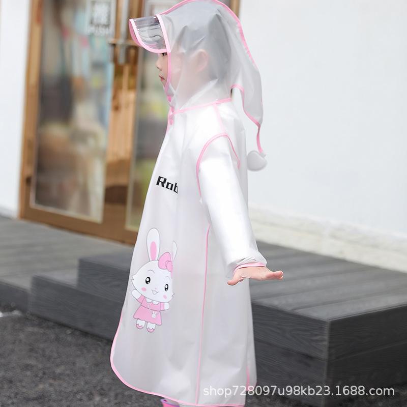 Children's raincoats Boys and girls Children Students Toddlers Baby Transparent raincoats (customized order link is not available in stock)