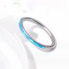 Neuer Stahl Septum Piercing Nasenring 8-10mm Opal Scharnier Segment Clicker Ohrknorpel Ohrringe Helix Lippenpiercing Körperschmuck