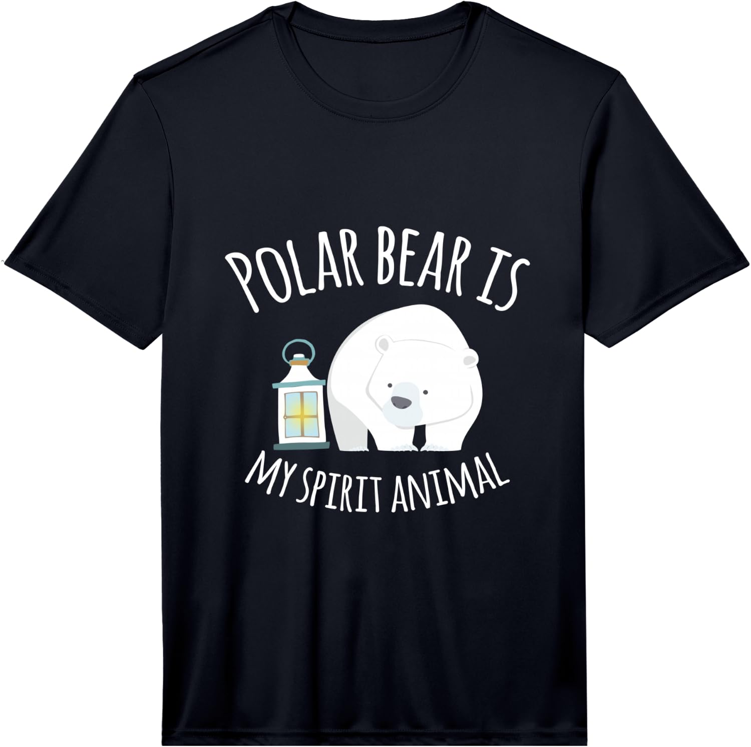 Polar Bear is My Ghost Animal Funny Gift Performance Unisex T-Shirt XL