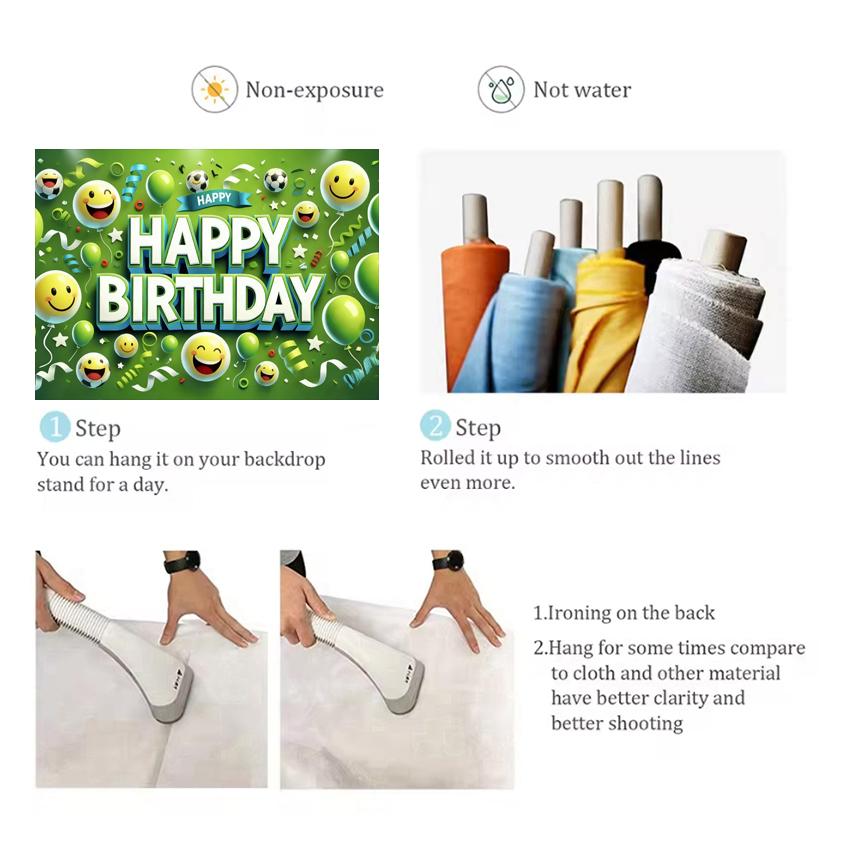 Football sports theme, birthday party, decorative background, surprise gift for boy, cake table banner, accessories2307