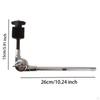 Cymbal Extension Stand Rotating Rack Sturdy Multipurpose Rolling Rod Arm Attachment Beginners