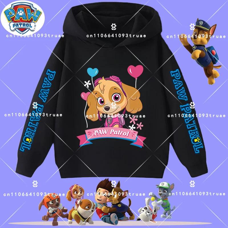 Children's Hooded Sweatshirt New PAW Patrol Boys' Sport Shirt Spring-Autumn Long-Sleeved Pullover Casual Shirt