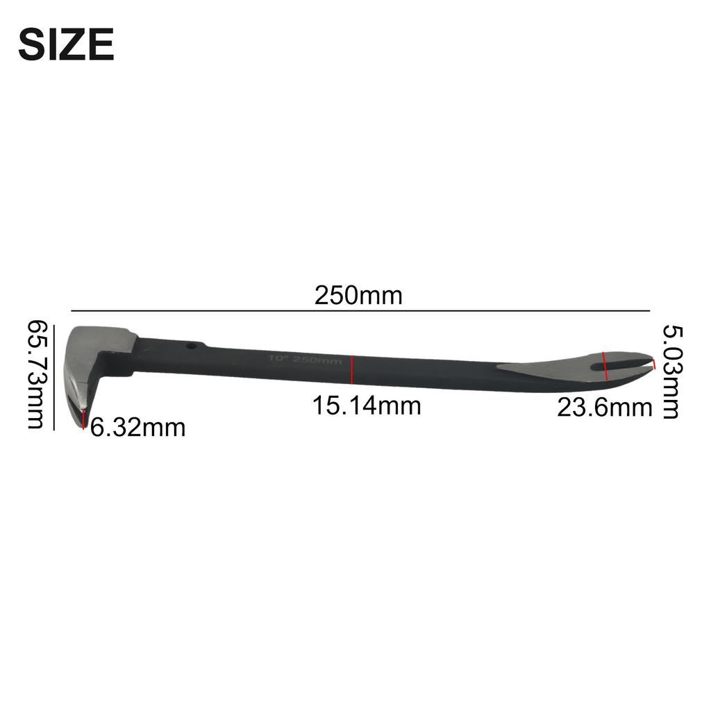 Dual Strike Zones Crow Tools Nail Puller Pry Bar Effort-saving