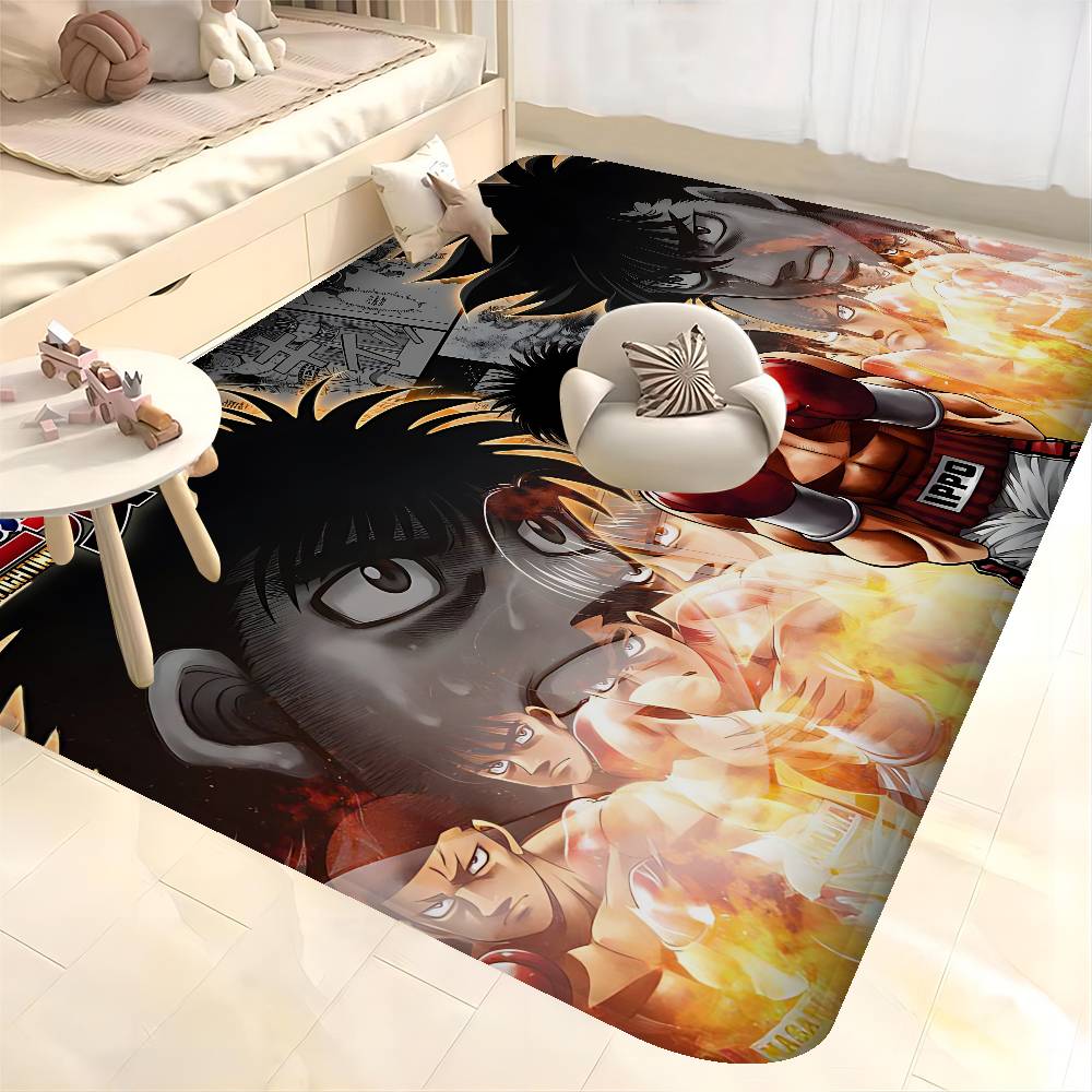 Hajime No Ippo Anime Kitchen Mat Kids Room Bedroom Decoration Balcony Anti-Slip Doormat Living Room Alfombra