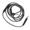 Headphone Upgrade Cable 3.5mm Male to 2.5mm Male Earphone Cord with Volume Control and Mic for AKG Y40 Y50 Y45 for S700