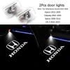 Honda Car Door Welcome Lights Projector Lamps Accessories For Civic FIT Accord Prelude CRV 5th City CRZ CRX Jazz HRV Pilot Vezel aja256