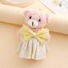 PP Cotton Bear Plush Pendant Stuffed Animal Bear Plush Toy  Backpack Decoration