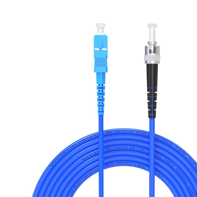 EB-LINK Armored Single Mode Fiber Optic Patch Cable
