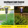 2 Pack Solar Powered LED Light Garden Pest Bug Insect Repellents Garden Lawn Light Solar Light with Mosquito Killer Lamp