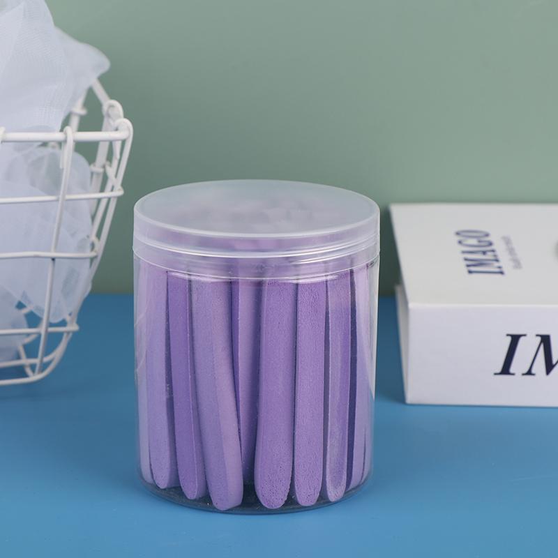 50Pcs Comp1.Ressed Face Wash Wash Face Sponge Clean Face Disposable Powder Puff Face Cleansing Cotton Pad Cleansing Beauty Strip