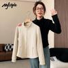 MJ STYLE Women's Fleece Stand-Collar Winter Jacket