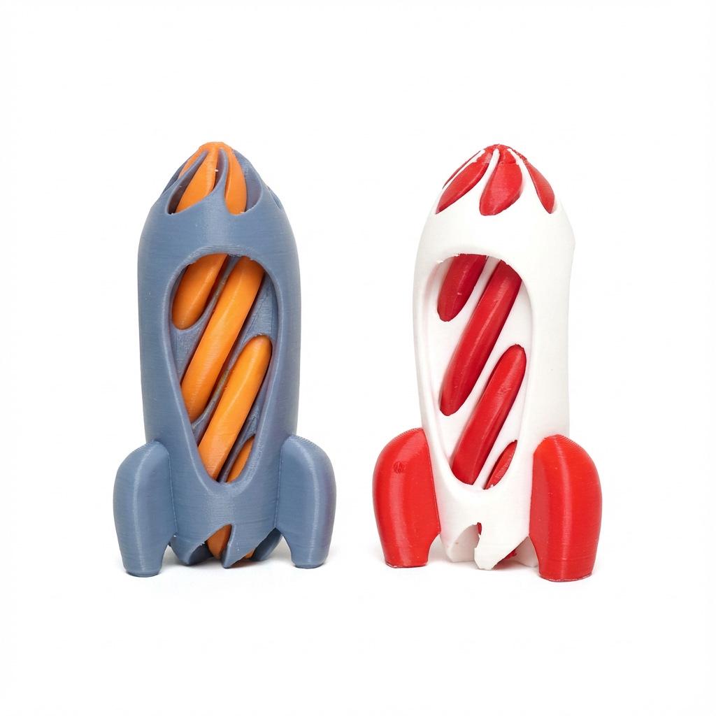 Spiral Cone Rocket Toy: Fun Finger Gyro Decompression Ornament