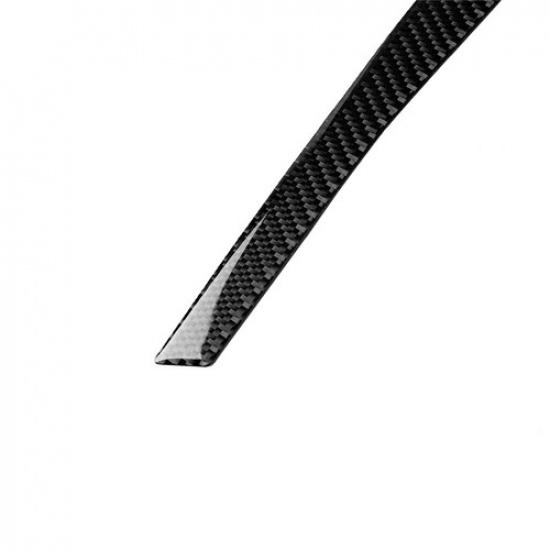 4× Carbon Fiber Side View Mirror Cover Trim Sticker For Ford Mustang 2015--W