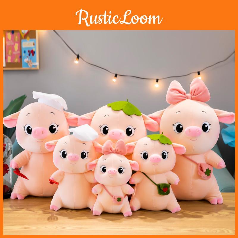Creative Baby Pig Plush Toy For Girls Soft And Cuddly Animal Doll Wholesale Birthday Gift