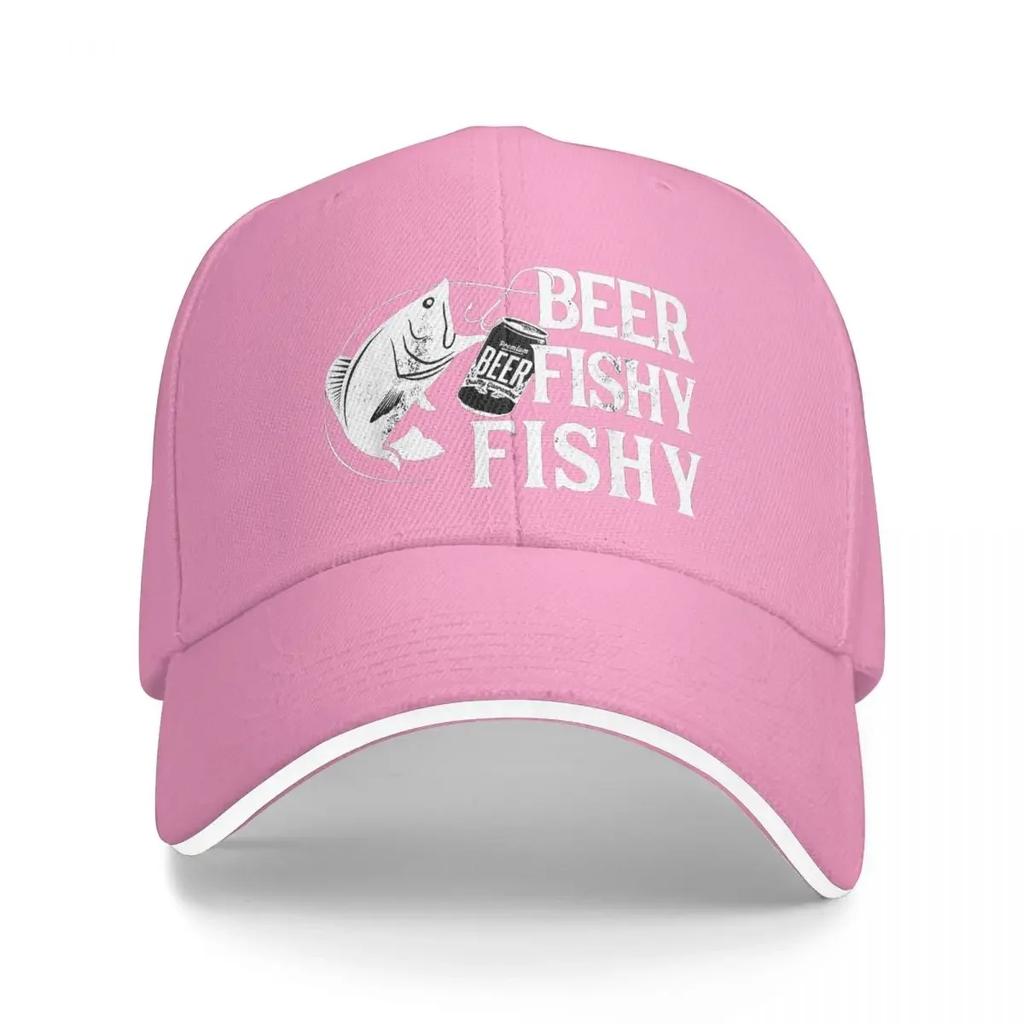 New Beer Fishy Fishy Cap Fashion Casual Baseball Caps Adjustable Hat Hip Hop Summer Unisex Baseball Hats Customizable Polychroma