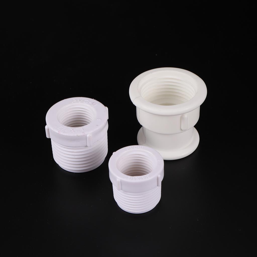 1/2" 3/4" 1" Thread Reducing Connector Water Supply Faucet Conversion Connector Irrigation Watering System Fittings