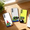 Funny Pepe the Frog Phone Case For Samsung S25,S24,S21,S22,S23,S30,Ultra,S20,Plus,Fe,Lite Black Shell
