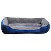 Machine Washable Pet Bed Rectangular Plush Cat Bed, Cozy Lounge Anti-slip Bottom, Soft Kitten for Sleeping Couch Indoor Cats Small Dogs Puppies