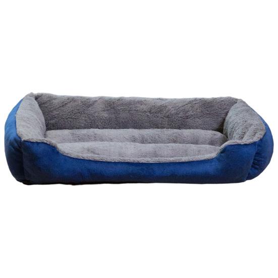 Machine Washable Pet Bed Rectangular Plush Cat Bed, Cozy Lounge Anti-slip Bottom, Soft Kitten for Sleeping Couch Indoor Cats Small Dogs Puppies