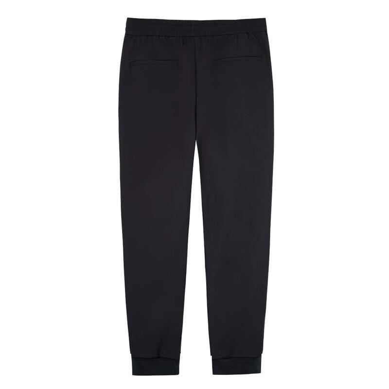 TRIES Men's Fleece-Lined Elastic Waist Casual Pants