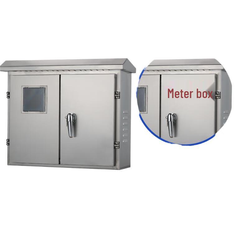 Outdoor Stainless Steel Double-Door Distribution Box