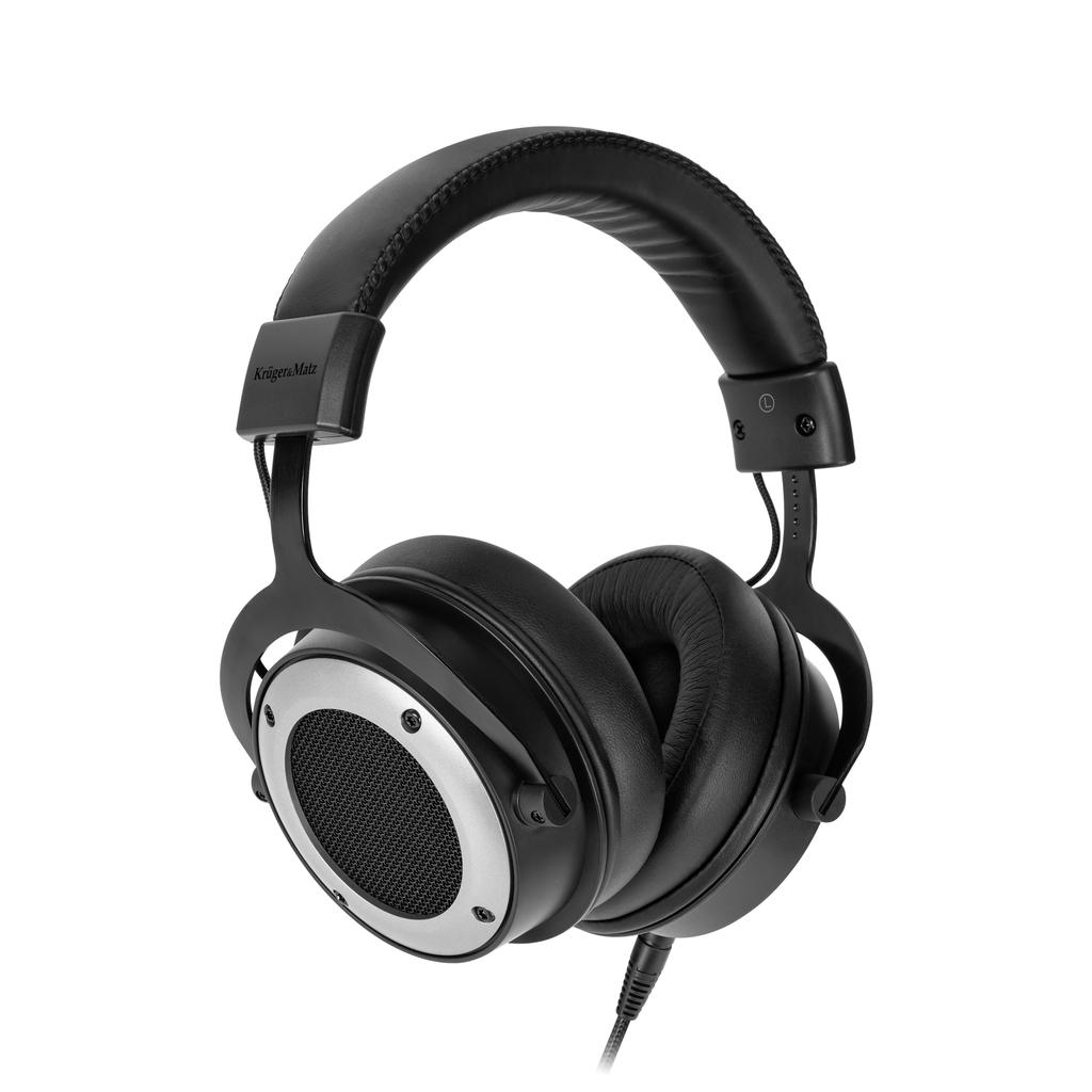 Kruger&Matz Studio Pro Over-Ear Headphones, Semi-Open, Neodymium, 50mm, Studio