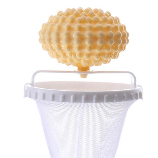 3 szt. Pływająca siatka filtrująca włosy do usuwania sierści zwierząt domowych Łapacz sierści zwierząt domowych Wielokrotnego użytku filtr do czyszczenia sierści w pralce